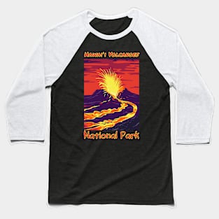 Hawaii Volcanoes National Park T-Shirt | Camping Hiking Baseball T-Shirt